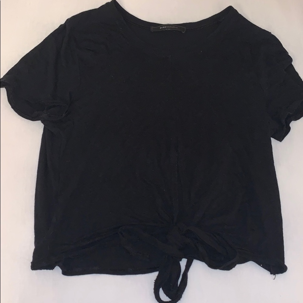 black bcbg top